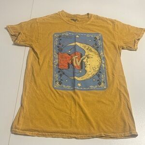 MTV Golden Yellow Cotton Tee